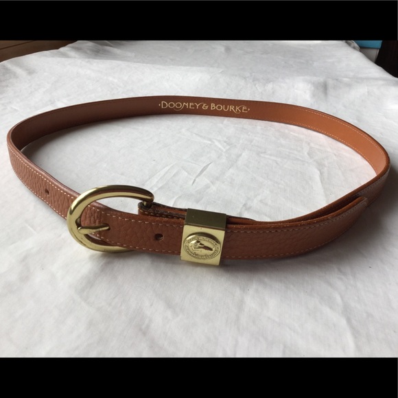 *SOLD* Dooney & Bourke Leather Belt British Tan M - Picture 6 of 16
